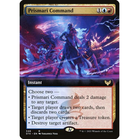 Magic Single - Prismari Command (Foil) (Extended Art)