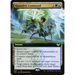 Magic Single - Quandrix Command (Foil) (Extended Art)