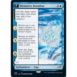 Magic Single - Inventive Iteration // Living Breakthrough (Showcase) (Foil)