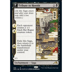 Magic Single - Tribute to Horobi // Echo of Death's Wail (Showcase) (Foil)