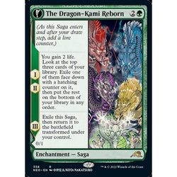 Magic Single - The Dragon-Kami Reborn // Dragon-Kami's Egg (Showcase) (Foil)
