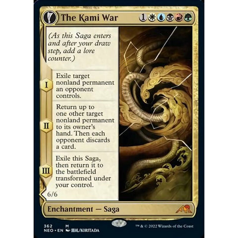 Magic Single - The Kami War // O-Kagachi Made Manifest (Showcase) (Foil)