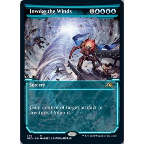 Magic Single - Invoke the Winds (Showcase) (Foil)