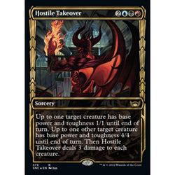 Magic Single - Hostile Takeover (Showcase) (Foil)