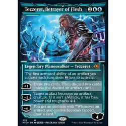 Magic Single - Tezzeret, Betrayer of Flesh (Showcase) (Foil)