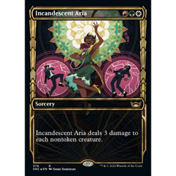 Magic Single - Incandescent Aria (Showcase) (Foil)