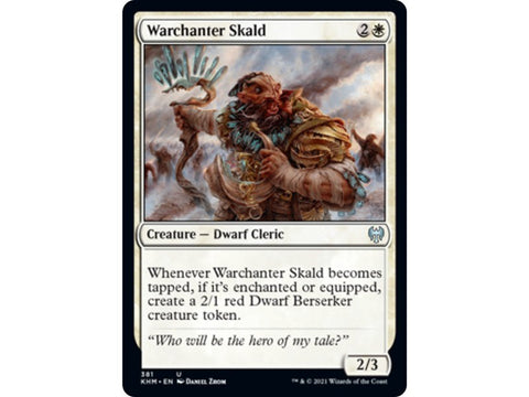 Magic Single - Warchanter Skald