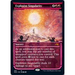 Magic Single - Explosive Singularity (Showcase) (Foil)