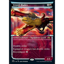 Magic Single - Lizard Blades (Showcase) (Foil)