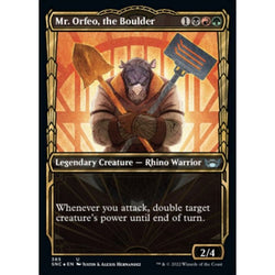 Magic Single - Mr. Orfeo, the Boulder (Showcase) (Foil)