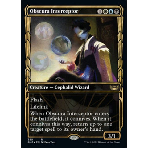Magic Single - Obscura Interceptor (Showcase) (Foil)