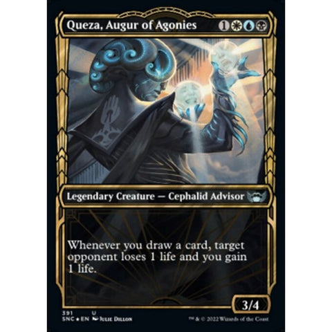 Magic Single - Queza, Augur of Agonies (Showcase) (Foil)