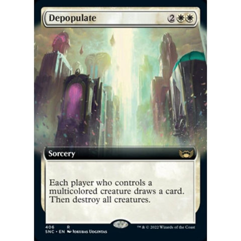 Magic Single - Depopulate (Extended art) (Foil)