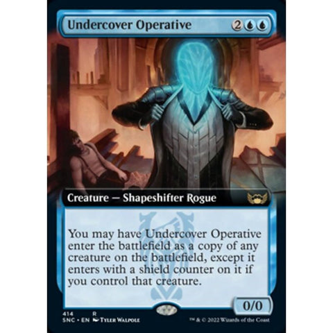 Magic Single - Undercover Operative (Extended art) (Foil)
