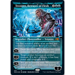 Magic Single - Tezzeret, Betrayer of Flesh (Showcase) (Foil Etched)