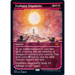 Magic Single - Explosive Singularity (Showcase) (Foil Etched)