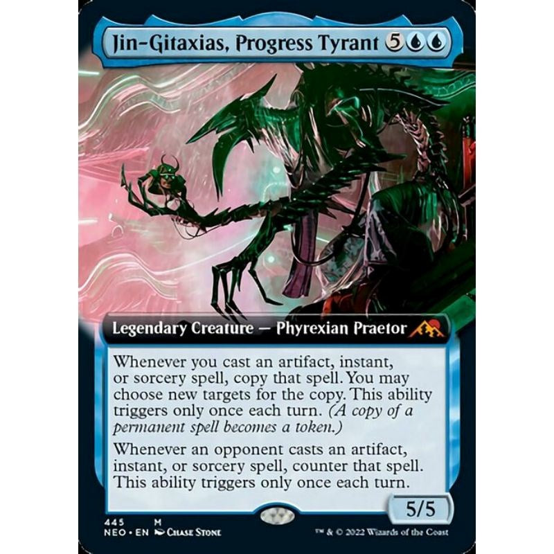 Magic Single - Jin-Gitaxias, Progress Tyrant (Extended art