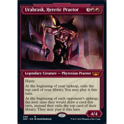 Magic Single - Urabrask, Heretic Praetor (Showcase) (Foil Etched)