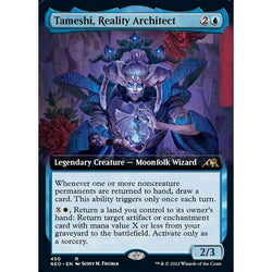 Magic Single - Tameshi, Reality Architect (Extended art) (Foil)