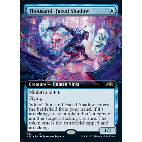 Magic Single - Thousand-Faced Shadow (Extendedart) (Foil)