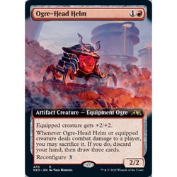 Magic Single - Ogre-Head Helm (Extendedart) (Foil)