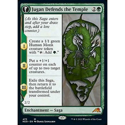 Magic Single - Jugan Defends the Temple // Remnant of the Rising Star (Extendedart) (Foil)