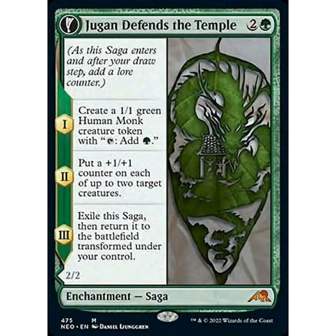 Magic Single - Jugan Defends the Temple // Remnant of the Rising Star (Extendedart)