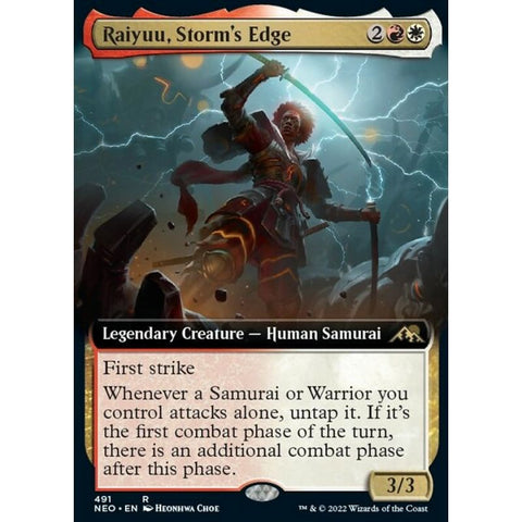 Magic Single - Raiyuu, Storm's Edge (Extended art)