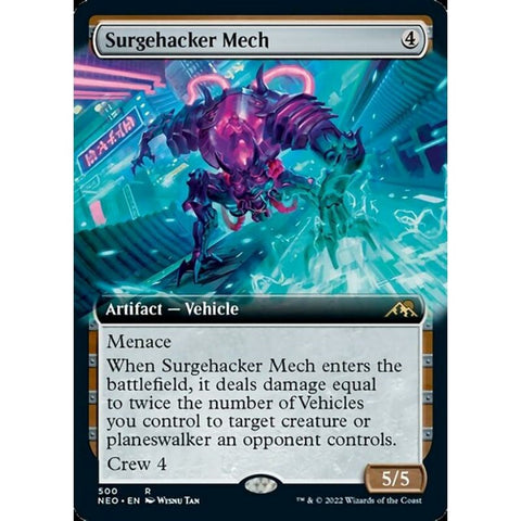 Magic Single - Surgehacker Mech (Extended art)