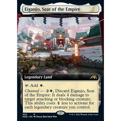 Magic Single - Eiganjo, Seat of the Empire (Extended art)