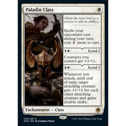 Magic Single - Paladin Class