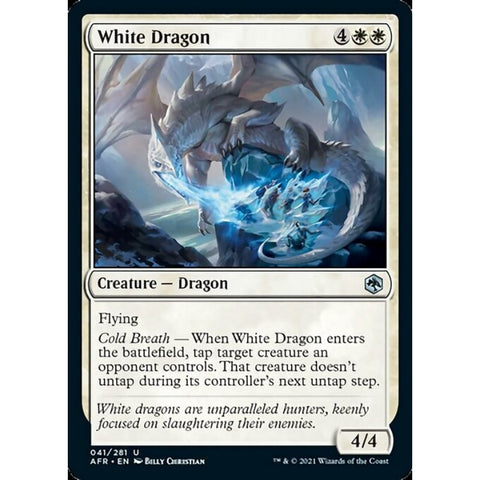 Magic Single - White Dragon (Foil)