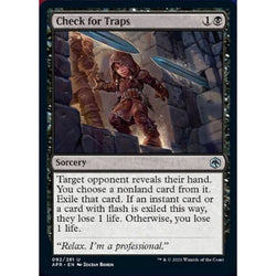 Magic Single - Check for Traps (Foil)