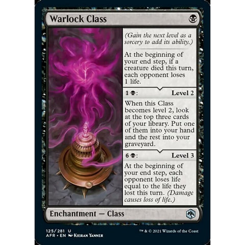 Magic Single - Warlock Class (Foil)