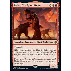 Magic Single - Zalto, Fire Giant Duke (Foil)