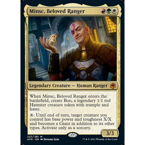 Magic Single - Minsc, Beloved Ranger