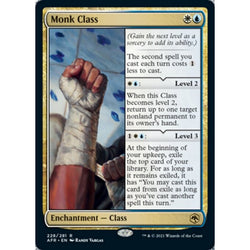 Magic Single - Monk Class