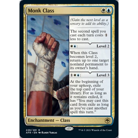Magic Single - Monk Class
