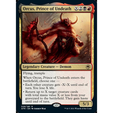 Magic Single - Orcus, Prince of Undeath