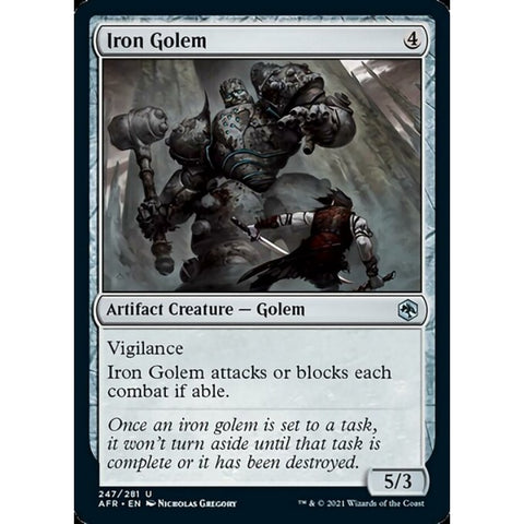 Magic Single - Iron Golem (Foil)