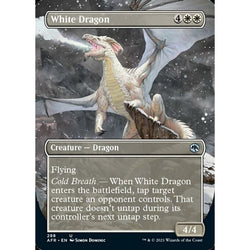 Magic Single - White Dragon (Borderless)