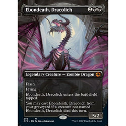 Magic Single - Ebondeath, Dracolich (Borderless)