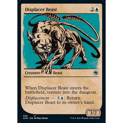 Magic Single - Displacer Beast (Showcase) (Foil)