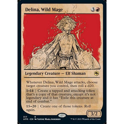 Magic Single - Delina, Wild Mage (Showcase) (Foil)