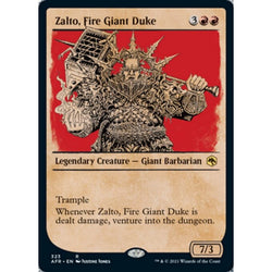 Magic Single - Zalto, Fire Giant Duke (Showcase)