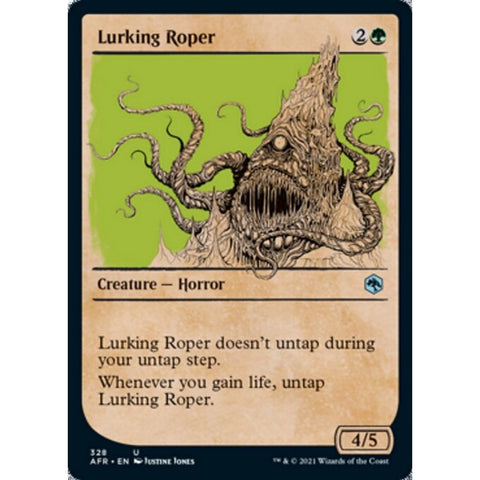 Magic Single - Lurking Roper (Showcase) (Foil)