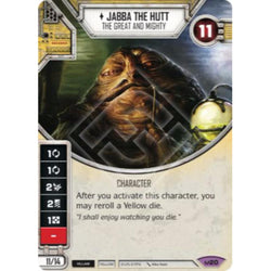Star Wars Destiny Single - Jabba The Hutt - The Great and Mighty