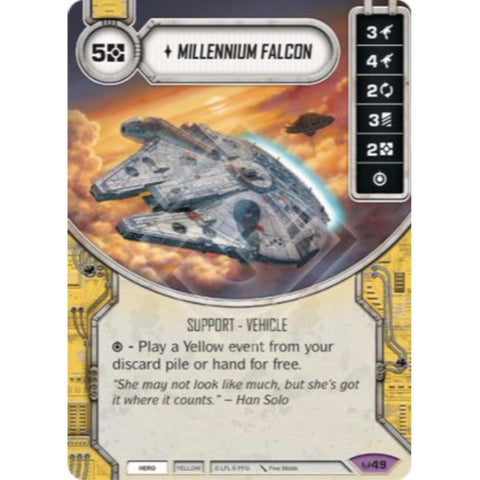 Star Wars Destiny Single - Millennium Falcon