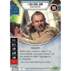 Star Wars Destiny Single - Qui-Gon Jinn - Ataru Master