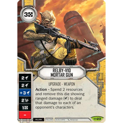 Star Wars Destiny Single - Relby-V10 Mortar Gun